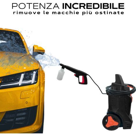 Idropulitrice Ad Alta Pressione 1200W