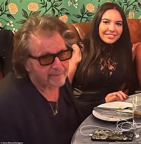 Al Pacino Celebrates 82nd Birthday With Girlfriend Noor 28 Daily Mail Online