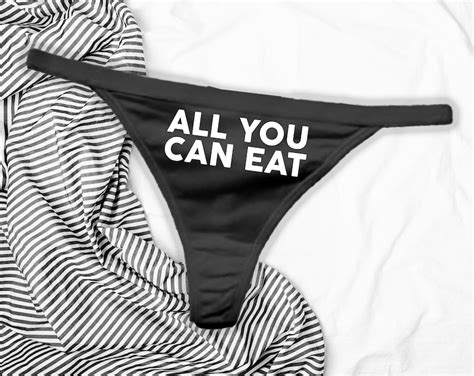 Top Selling This Month All You Can Eat Thong Naughty Panties Funny Panties Funny Thong