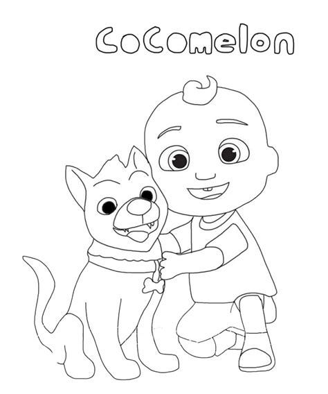 Search through more than 50000 coloring pages. Cocomelon Coloring Pages - Free Printable Coloring Pages ...