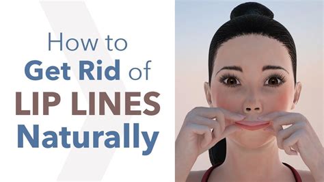 How To Get Rid Of Lip Lines Naturally Youtube How To Line Lips