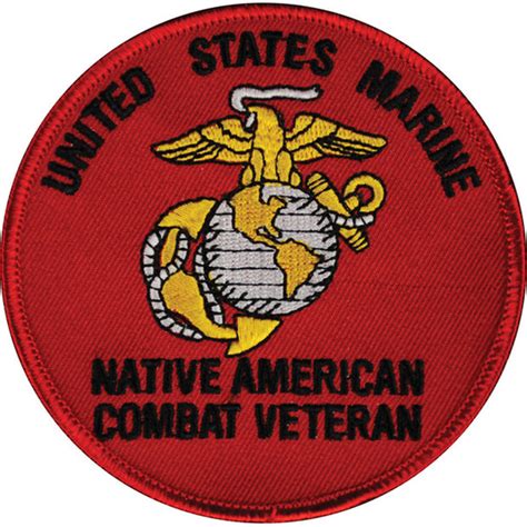 Native American Combat Veteran Patch Sgt Grit