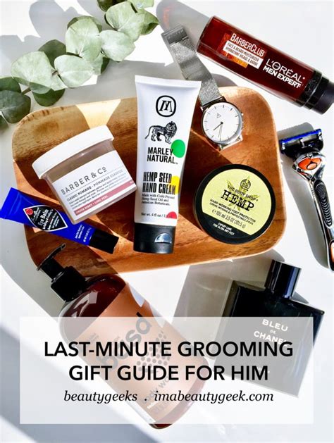 GROOMING GIFTS FOR YOUR GUYS Beautygeeks