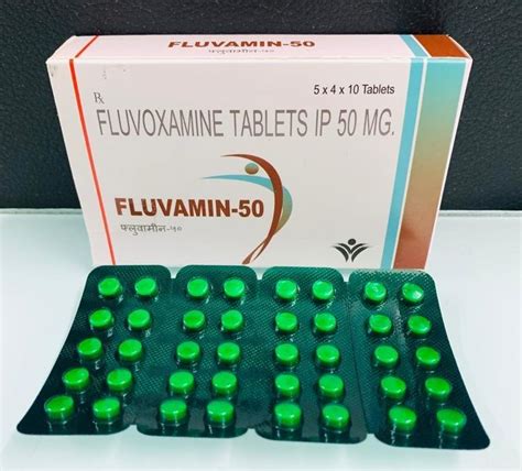 Fluvoxamine Tablet Ip 50 Mg Pharma Tablets Medicine Tablets