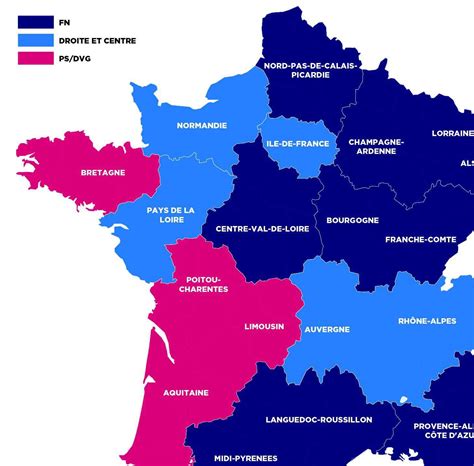 Results of the 2015 regional elections. Régionales 2015: Tous les résultats du premier tour en infographies
