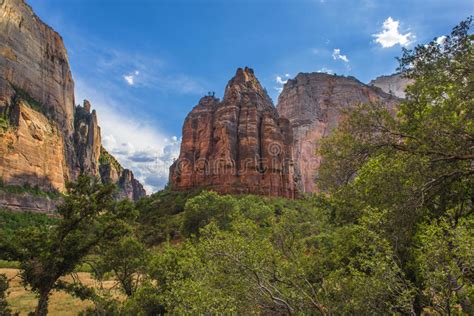 Zion National Park View Stock Photo Image Of America 27326256