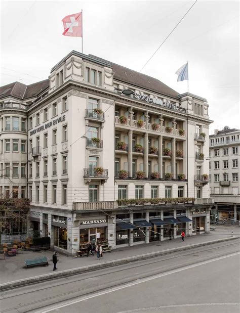 5 Luxury Hotels In Zurich Downtown The Everywhere Guide