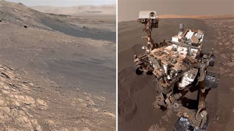Fourth planet from the sun. Nasa: Der Mars-Marsch "Curiosity" sendet Bilder des roten ...