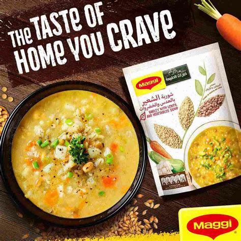 Maggi Soup Barley Lentil 75g Price From Carrefourksa In Saudi Arabia Yaoota