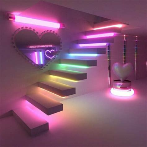 Neon Room Ideas Aesthetic Grunge Aesthetic Led Lights Aesthetic Room