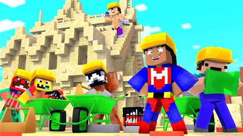 Minecraft Con Noobs Vegetta777 Construye Mi Nueva Casa Youtube