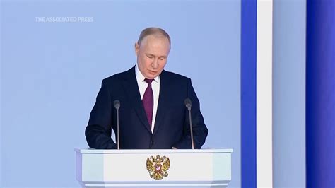 Putin Rails Against West In His Annual Address