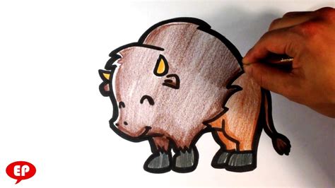 Https://wstravely.com/draw/how To Draw A Baby Buffalo Easy