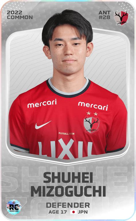 common card of shuhei mizoguchi 2022 sorare