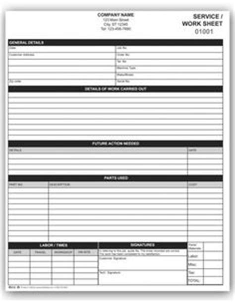 printable work order forms work orders work order forms