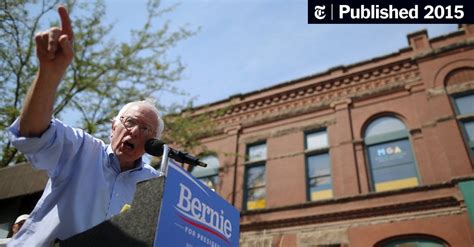Bernie Sanders Draws Big Crowds To His ‘political Revolution The New