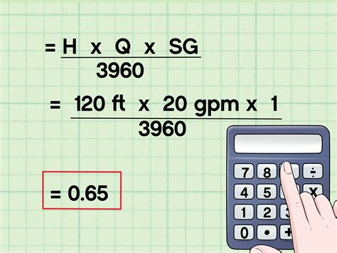 How To Calculate Water Pump Horsepower 14 Steps With Pictures