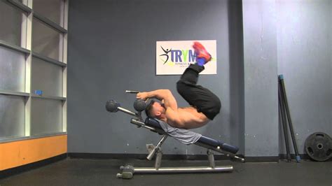 Reverse Curl On A Declined Bench Tim Mccomsey Youtube