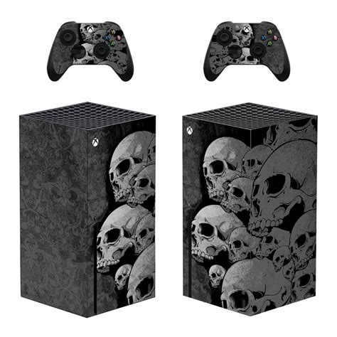Skull Xbox Series X Skin Sticker Decal
