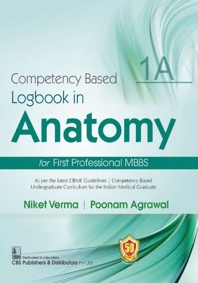 Buy Your Book Online Competency Based Logbook In Anatomy For First