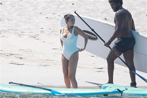 Selena Gomez Caught By Paparazzi In Sexy Swimsuit On A