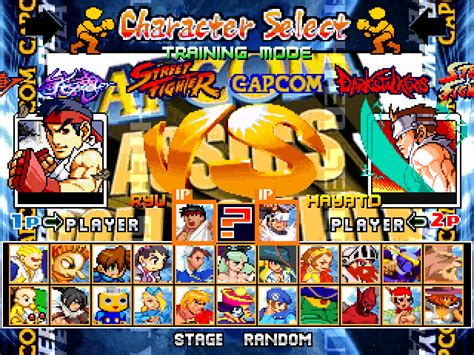 The Mugen Fighters Guild Capcom Multiverse Cfg Screenpack Mugen 10