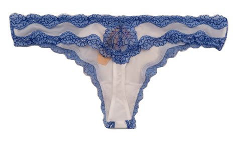Victorias Secret Dream Angels Lace Trim Thong Panty Panties Ebay