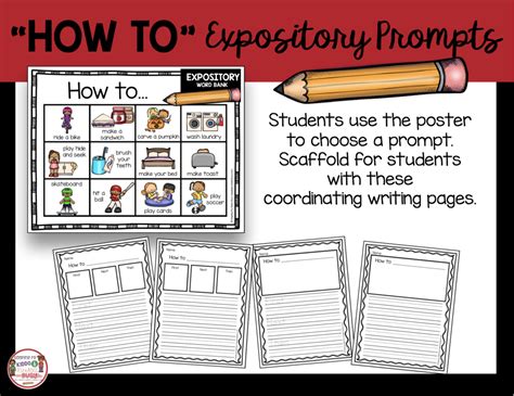 Expository How To Writing Freebie — Keeping My Kiddo Busy