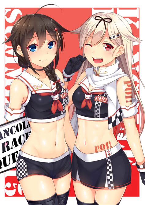 Horosuke Shigure Kancolle Yuudachi Kancolle Kantai Collection