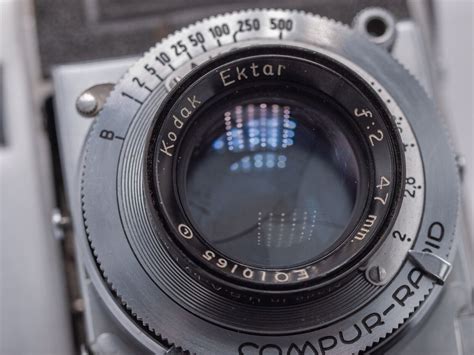 Kodak Retina Ii 011 35mm Film Rangefinder Camera W Rare Ektar 47mm F2