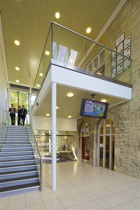 Inside Stamford School Atrium Designed By Gssarchitecture Design