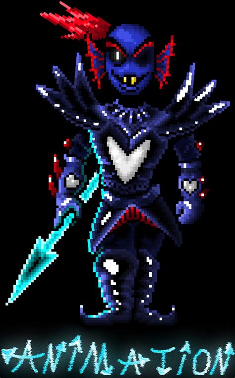 Undyne The Undying Colour Sprite By Magicofgames On Deviantart