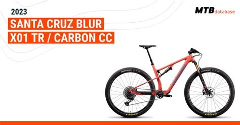 2023 Santa Cruz Blur X01 Tr Carbon Cc Specs Reviews Images