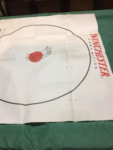 VINTAGE WINCHESTER Target Turkey Shotgun Pattern Never Used 8 00