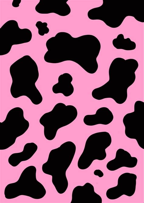 Pink Cow Print On Inspirationde