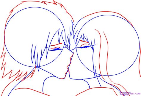 How To Draw People Kissing Step By Step Anime People Anime Draw
