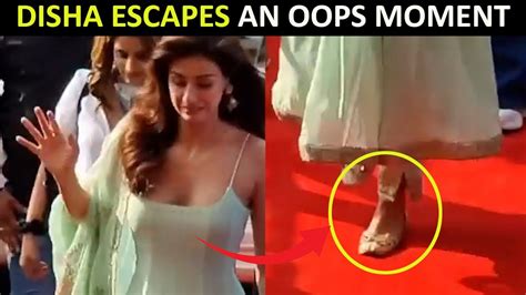 Disha Patani Almost Trips At An Event But Gracefully Manages To Save