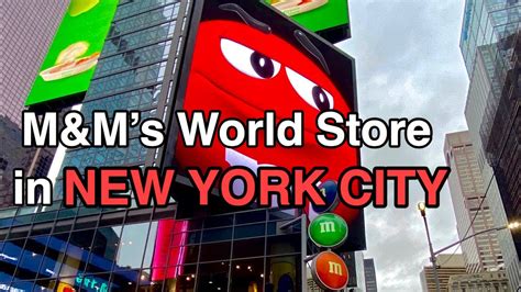 Mandms World Store Tour New York Time Square 2020 Youtube