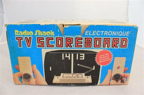Купить Radio Shack Electronic Tv Scoreboard 60 8051 With Box БУ на