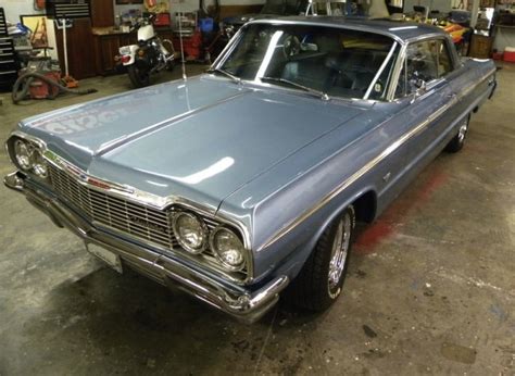 Silver Blue 1964 Chevrolet Impala Paint Cross Reference