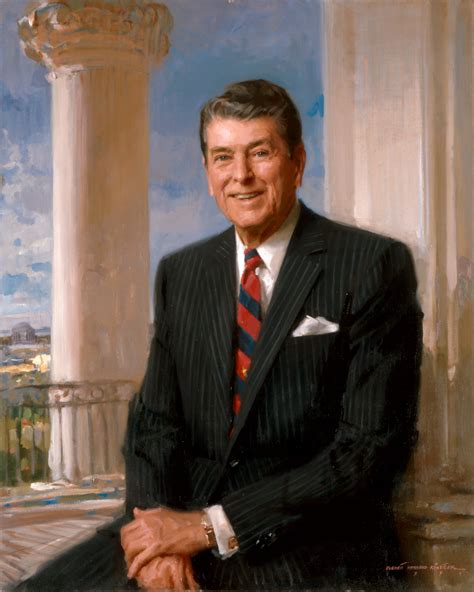 40 Ronald W Reagan 1981 1989 Us Presidential History