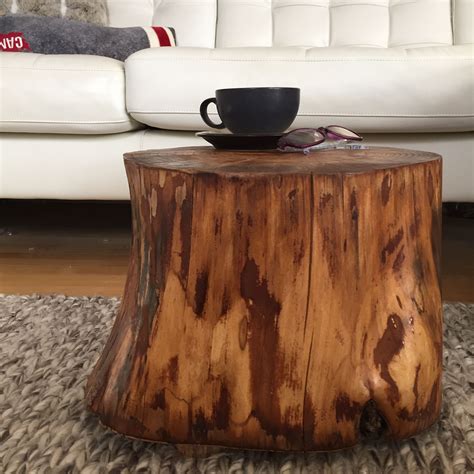 Stump Side Table Log Tables Rustic Tables Tree Trunk Table Rustic