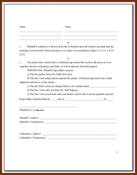 Can i file an uncontested divorce myself. Uncontested Divorce Texas Forms Pdf - Form : Resume Examples #edV1XoBYq6