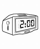 Clock Digital Clipart Clip Alarm Drawing Coloring Cliparts Gif Teachers Drawings Clocks Cool Kids Pages Google Clipground Pdf Panda Getdrawings sketch template
