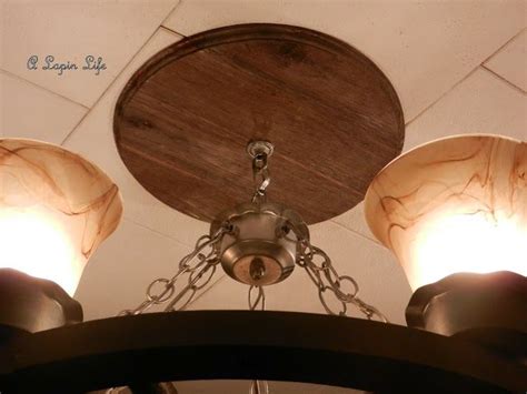 Find udecor medallions and creative ideas on this board. Barn-Wood Ceiling Medallion...You Can Make One Too ...