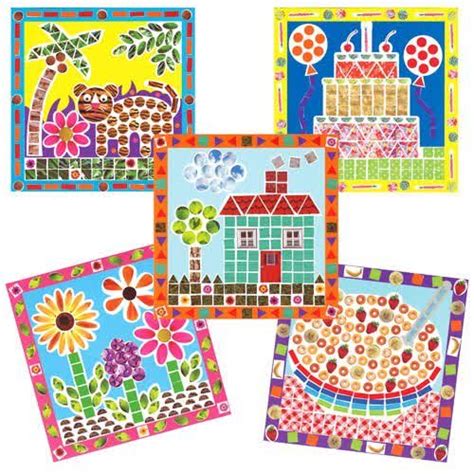 Mosaic Craft For Kids ~ Arts Crafts Ideas Movement