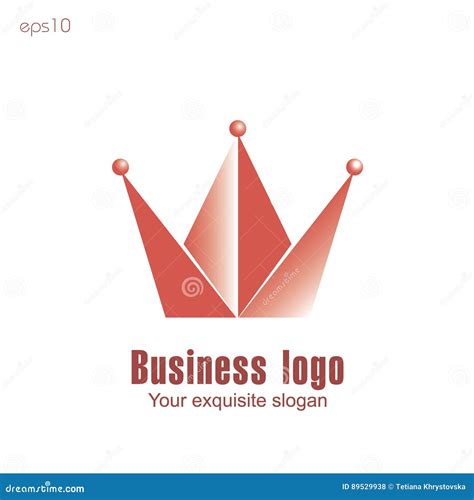 Crown Business Logo Stock Vector Illustration Of Three 89529938