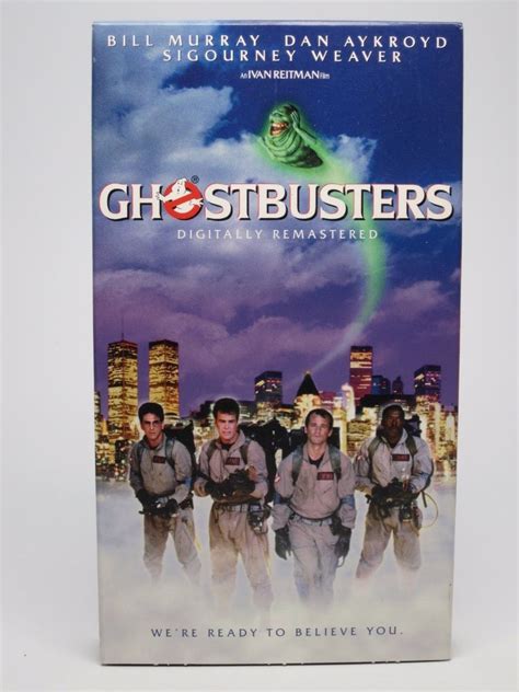 Ghostbusters Vhs 1999 Closed Captioned For Sale Online Ebay