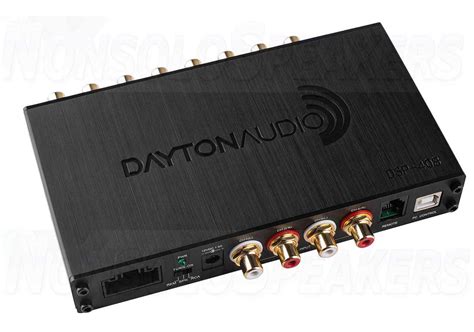 Dayton Audio Dsp 408 4x8 Dsp Digital Signal Processor For Home And Car