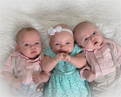 My Beautiful Triplets Baby Pictures Triplet Babies Cute Baby Photos My Xxx Hot Girl